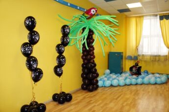 Праздничные декорации и украшения из воздушных шаров