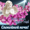 Спокойной ночи, пусть ангел хранит тебя.
