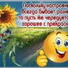 Замечательная картинка пусть чередуется хорошее с прекрасным
