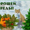 Светлая картинка хорошей среды