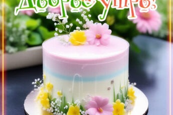 Шикарная открытка доброе утро