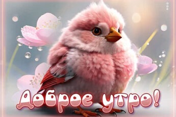 Лучезарная открытка доброе утро