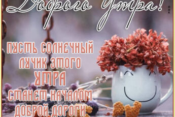 Радостная картинка доброе утро