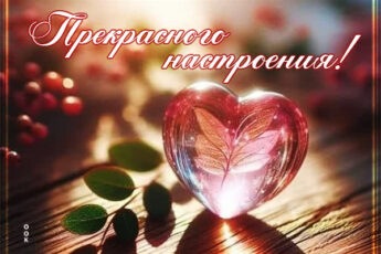 Волшебная открытка прекрасного настроения