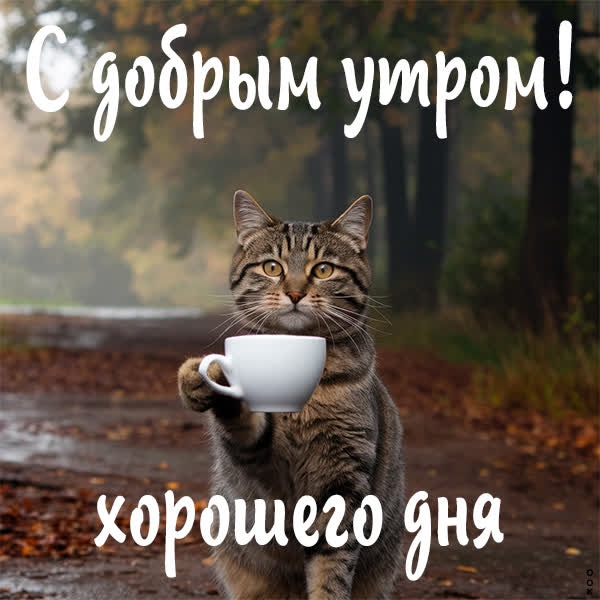 Доброе начало дня открытка