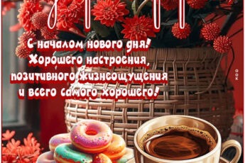 С началом нового дня! Хорошего настроения