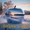 Холодное, но светлое утро открытка