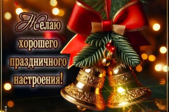 Желаю хорошего праздничного настроения!