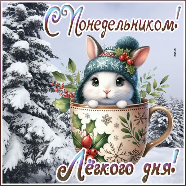 Картинка Успешного понедельника и новых свершений!