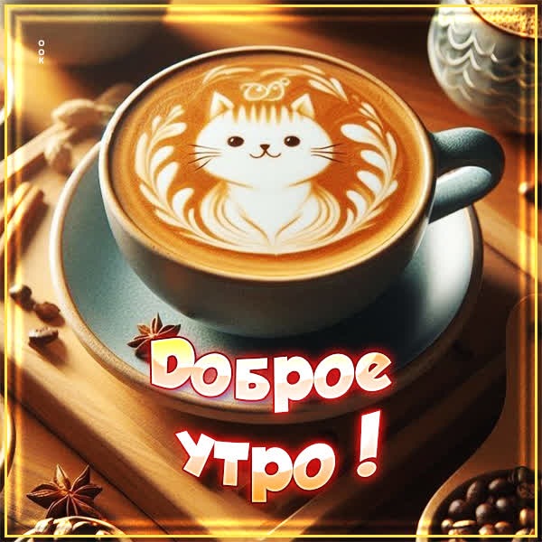 Открытка Доброе утро пусть этот день наполнится счастьем