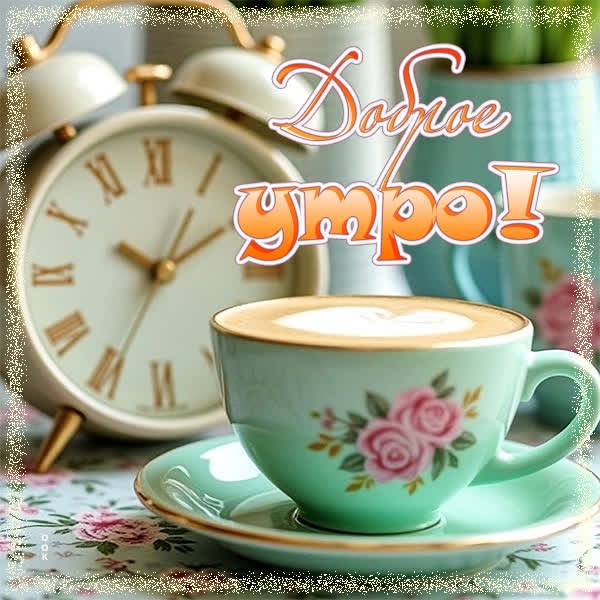 Картинка Доброе утро и вдохновения на весь день