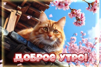 Картинка Доброе утро, пусть день начнётся с улыбки!