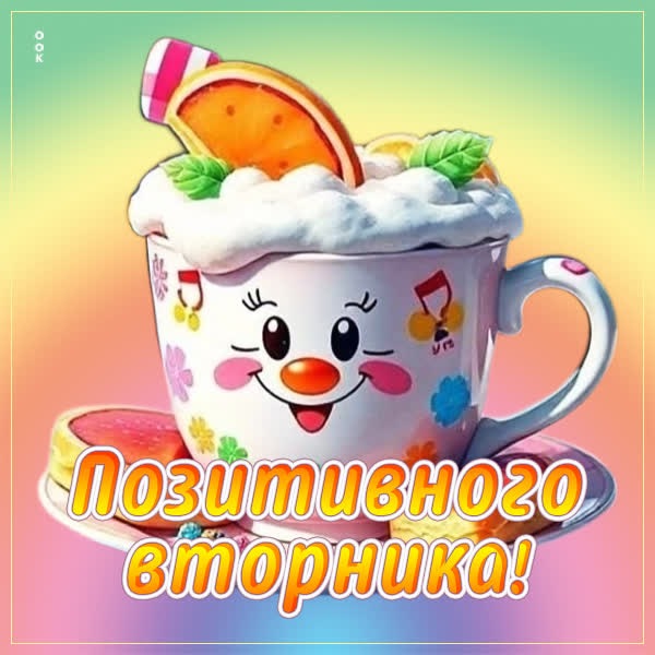 Открытка Вторник, пусть все дела идут легко и успешно