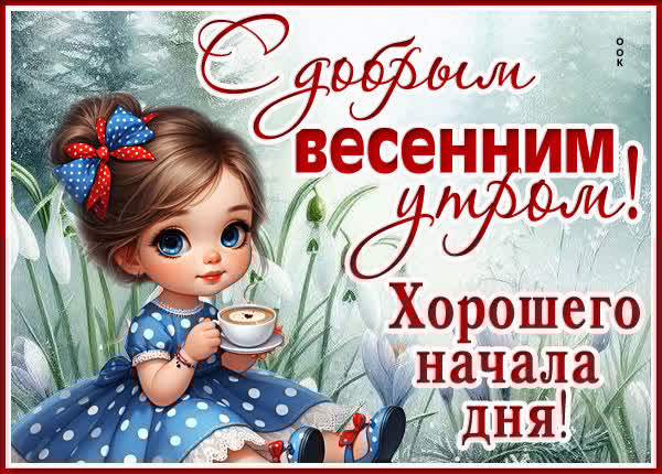 Картинка Доброе утро и пусть этот день будет светлым и добрым