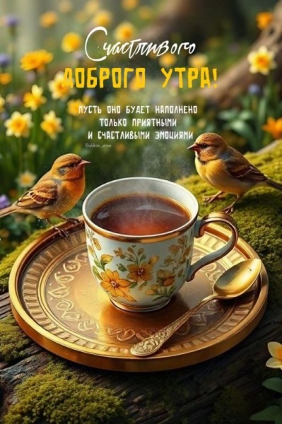 Очень красивые открытки - с добрым утром (50 ФОТО)